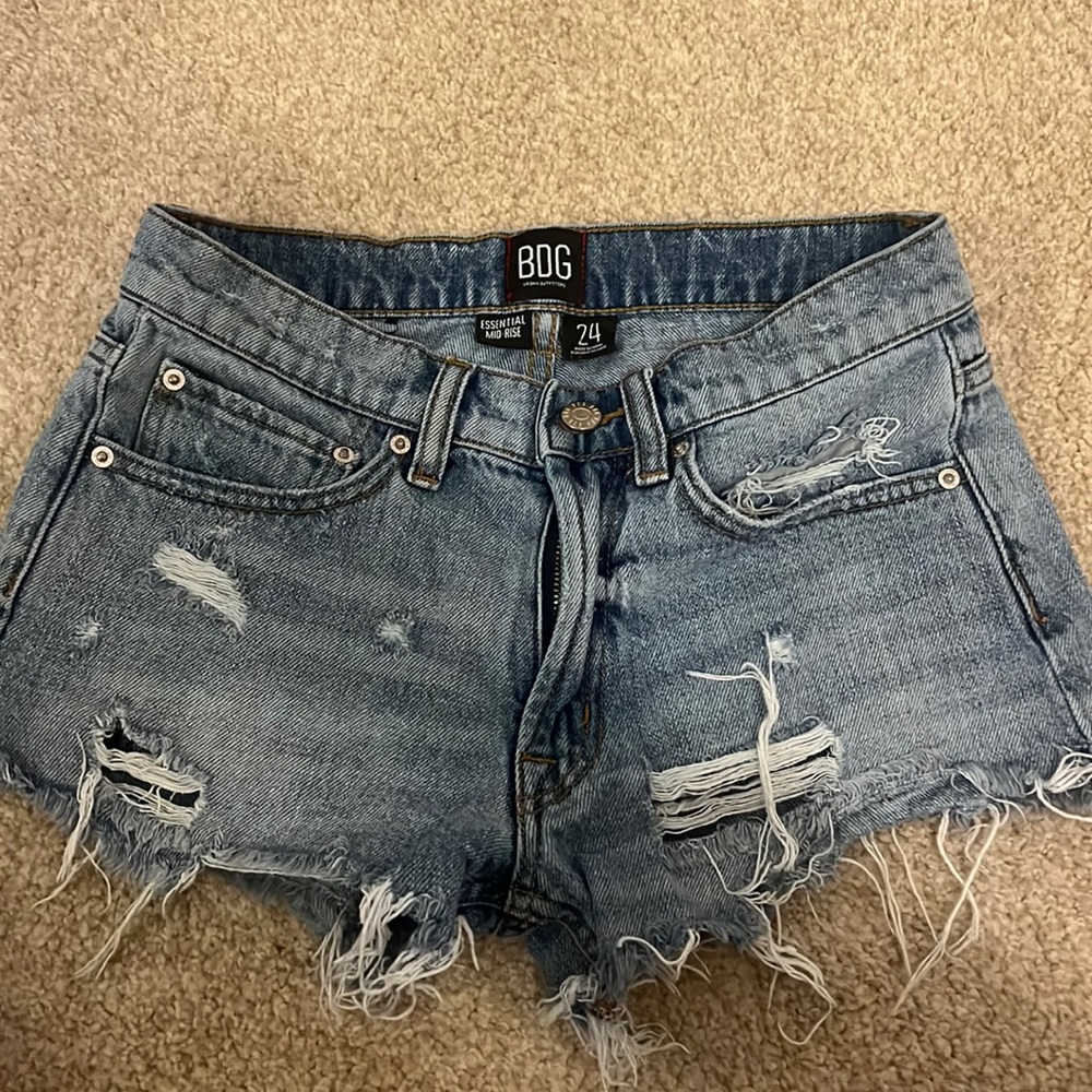 BDG Urban Outfitters Distressed Denim Shorts